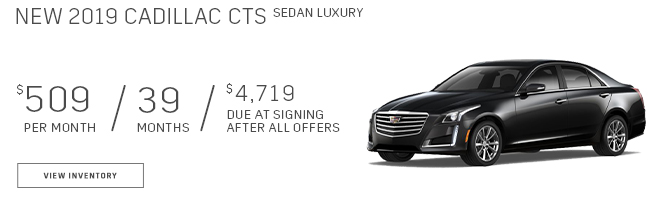 2019 Cadillac CTS Sedan Luxury