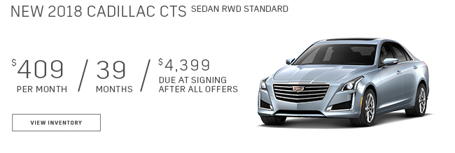 2018 Cadillac CTS Sedan RWD Standard