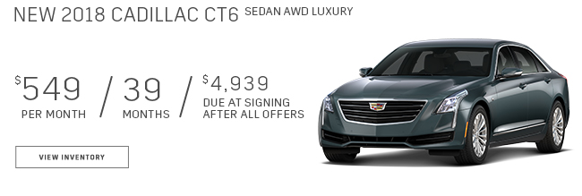 2018 Cadillac CT6 Sedan AWD Luxury