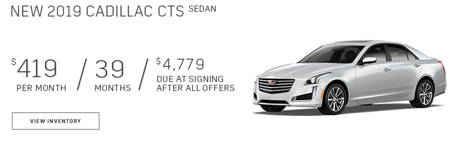 New 2019 Cadillac CTS Sedan