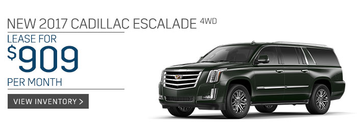 New 2017 Cadillac Escalade