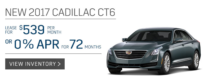 New 2017 Cadillac CT6 Sedan