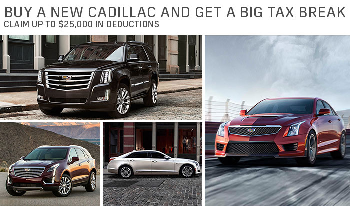 Buy A New Cadillac And Get A Big Tax Break