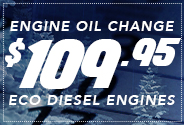 Eco Diesel Engine Oil Change