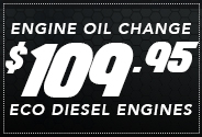 Eco Diesel Engine Oil Change