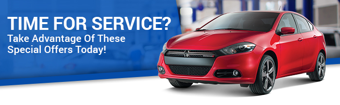 Time For Service? Take Advantage Of These Special Offers Today!