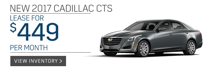 New 2017 Cadillac CTS