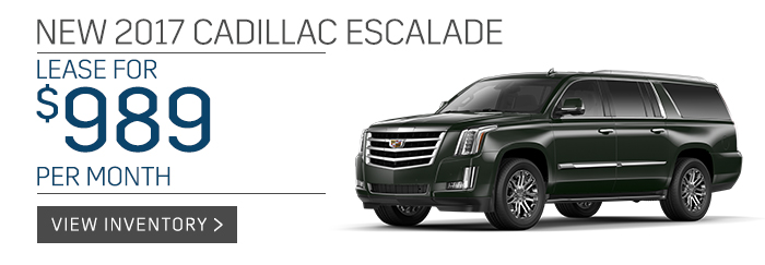 New 2017 Cadillac Escalade