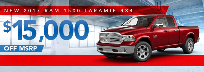 New 2017 RAM 1500 Laramie