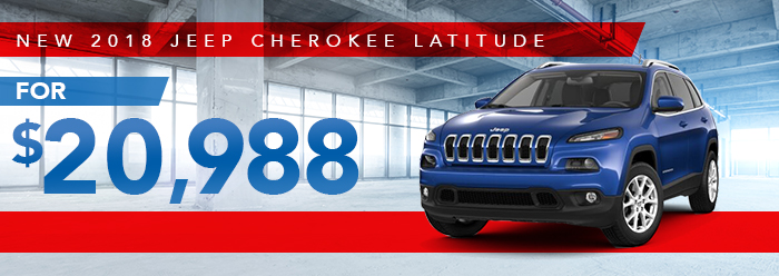 New 2018 Jeep Cherokee Latitude