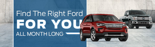 Find The Right Ford For You