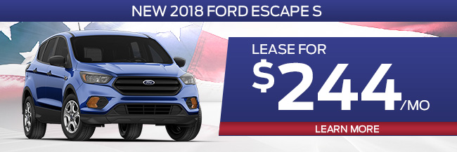 New 2018 Ford Escape