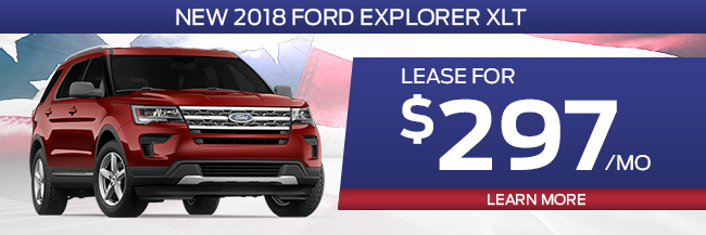 New 2018 Ford Explorer XLT
