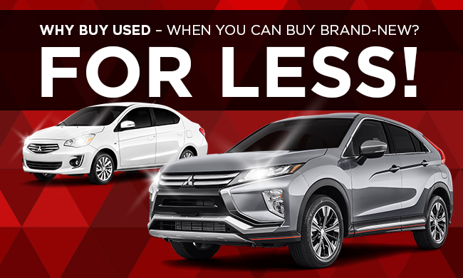 Why Buy Used – When You Can Buy Brand-New? For Less
