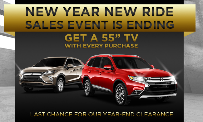 New Year New Ride Sales Event Is Ending