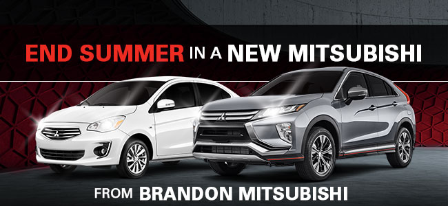 End Summer In A New Mitsubishi