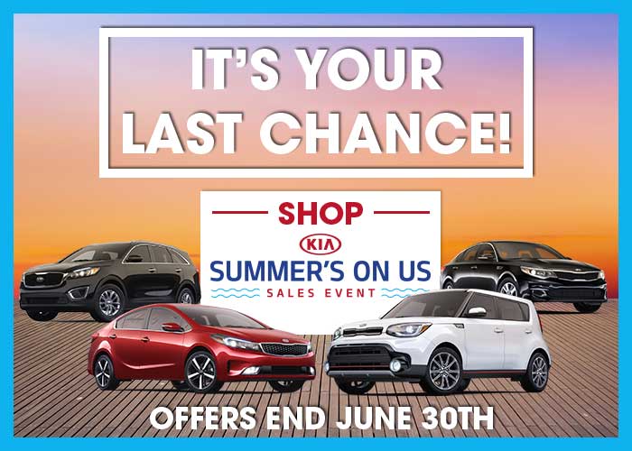 Summer's on us Sales Event