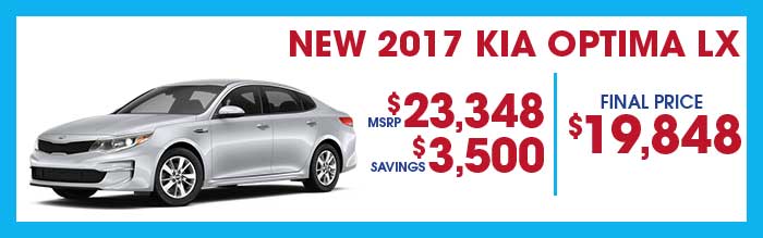 New 2017 Kia Optima