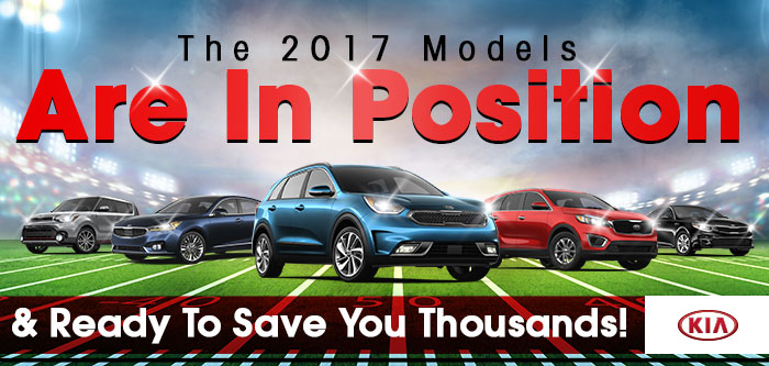 The 2017 Models Are In Position