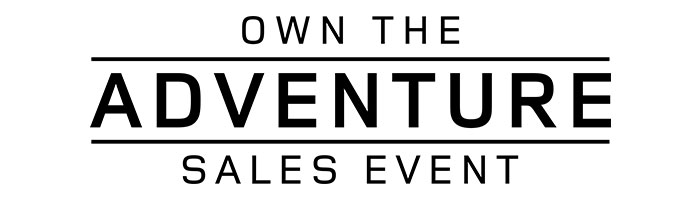 Own The Adventure Sales Event