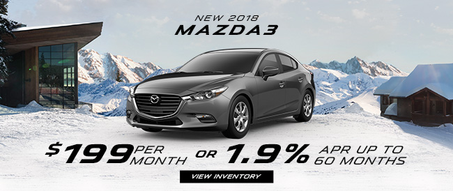 New 2018 Mazda3