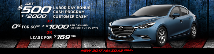 New 2017 Mazda3 Sedan 