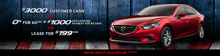 New 2017 Mazda6 Sedan 