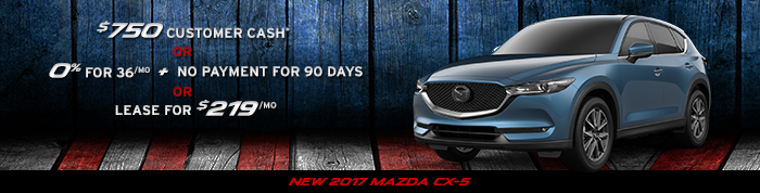 New 2017 Mazda CX-5