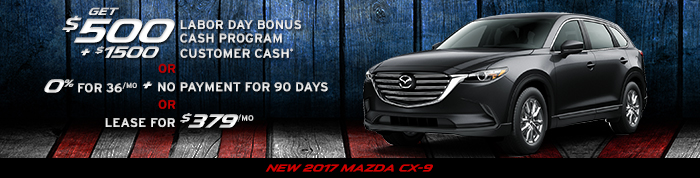 New 2017 Mazda CX-9