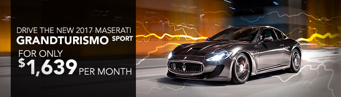 New 2017 Maserati Grantourismo Sport