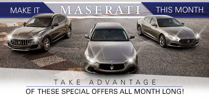 Make It Maserati This Month