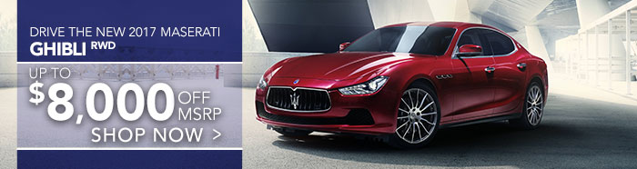 New 2017 Maserati Ghibli