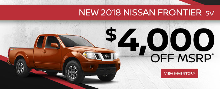 New 2018 Nissan Frontier