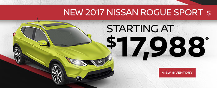 New 2017 Nissan Rogue Sport