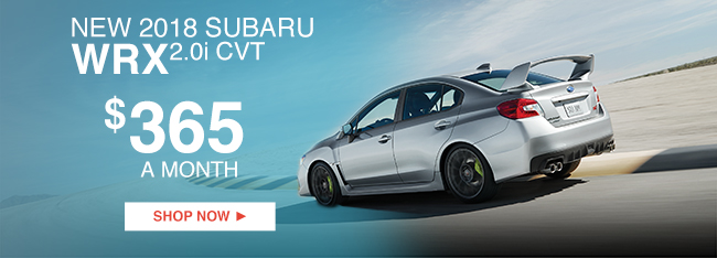 New 2018 Subaru WRX 2.0i CVT