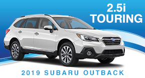 New 2019 Subaru Outback 2.5i Touring