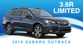 New 2019 Subaru Outback 3.6R Limited