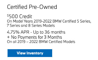 BMW Certified offer