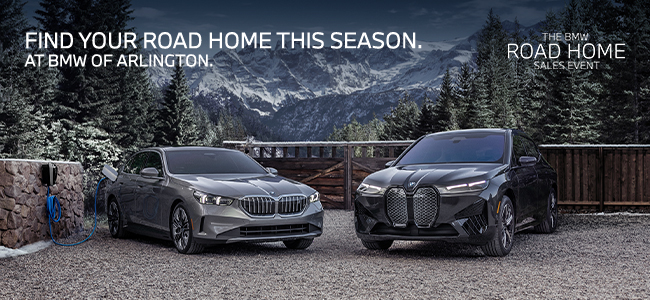 Find Your Road Home this season - at BMW of Arlington - The BMW Road Home Sales Event