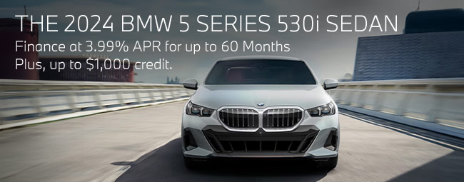 Get Behind a BMW 5-Series offer