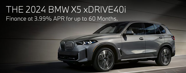 Get Behind a BMW X5 offer