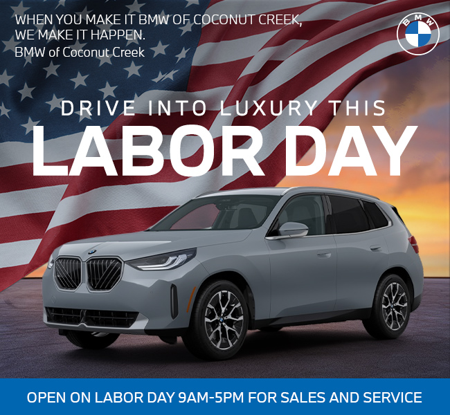 drive into luxury this Labor Day