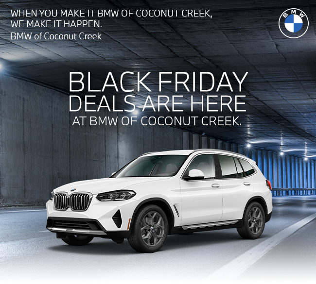 Black Friday Deals Are Here at BMW of Coconut Creek