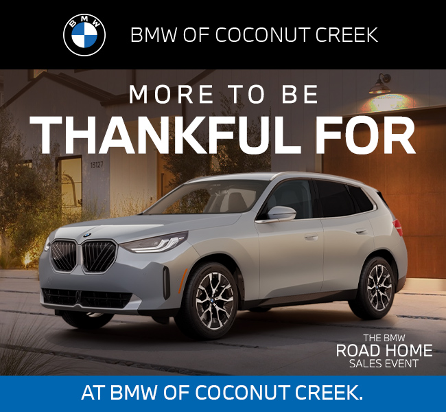 The open road is calling and BMW of Coconut Creek has the answer
