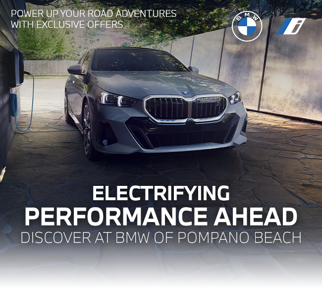  Power up your road adventures with exclusive offers - Electrifying Performance ahead duscover at BMW of Pompano Beach