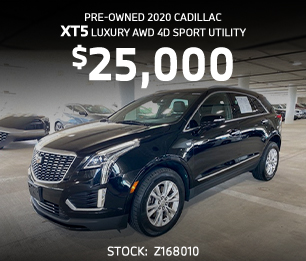 Pre-Owned 2020 Cadillac XT5 Luxury AWD 4D Sport Utility
