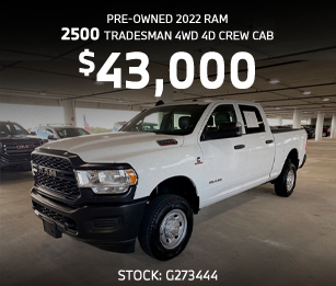 Pre-Owned 2022 Ram 2500 Tradesman 4WD 4D Crew Cab
