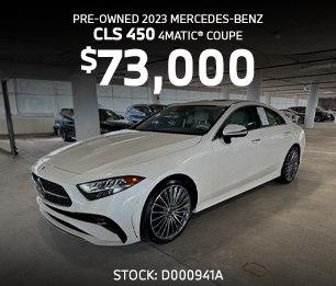 Pre-Owned 2023 Mercedes-Benz CLS 450 4MATIC® Coupe