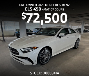 Pre-Owned 2023 Mercedes-Benz CLS 450 4MATIC Coupe