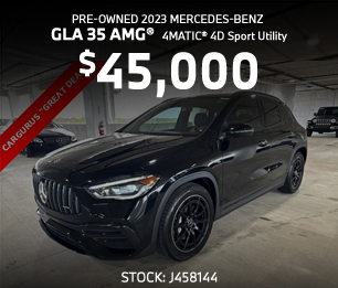 Pre-Owned 2023 Mercedes-Benz GLA 35 AMG 4MATIC 4D Sport Utility